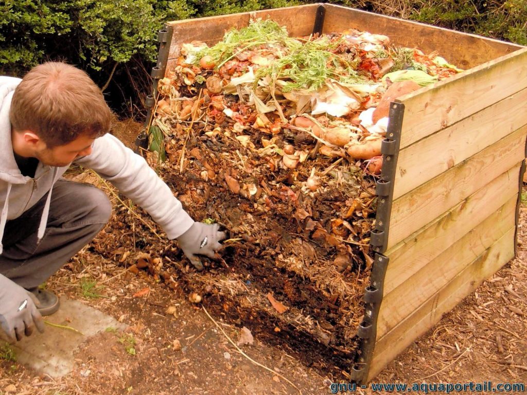 Composteur de jardin en plastique recyclé Omer aérant léger Par D.F Créez un sol fertile avec un assemblage facile 420 litres 
