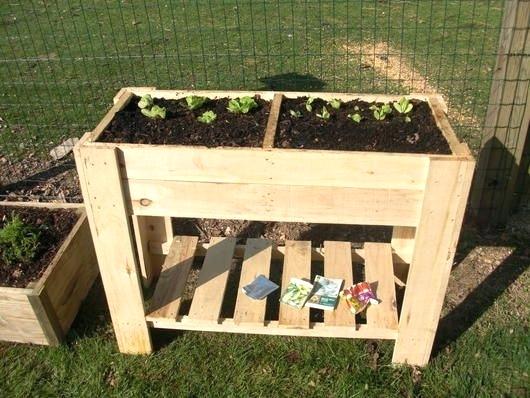 How Do You Make A Vegetable Garden Out Of Pallets?