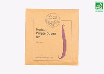 Haricot Purple Queen bio