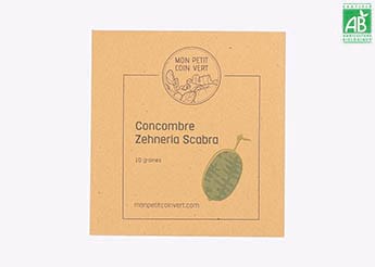 Mini concombre zehneria bio